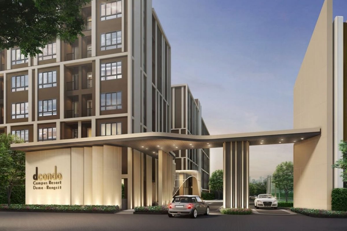 ดีคอนโด แคมปัส โดม - รังสิต (D condo Campus Dome - Rangsit) รูปที่ 3